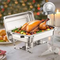 Комплект-чафинг-съдове-4-броя-8-Qt-неръждаема-стомана