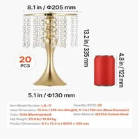 Комплект-златни-вази-за-цветя-20-броя-33-5-см
