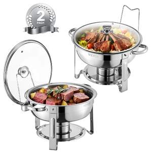 Комплект-кръгли-чафинг-съдове-2-броя-5-Qt-неръждаема-стомана