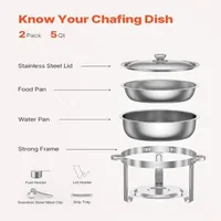 Комплект-кръгли-чафинг-съдове-2-броя-5-Qt-неръждаема-стомана
