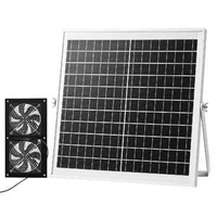 Соларен-вентилатор-15W-панел-2-вентилатора-240-CFM