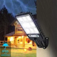 Промо-оферта-5Броя-1200W-LED-Соларна-лампа-COB-със-сензор-за-движение