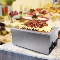 Професионален-електрически-нагревател-за-храна-плот-бюфет-22л-1200W