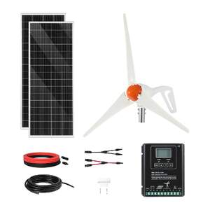 Хибриден-соларен-и-вятърен-комплект-VEVOR-400-W-200W-солар-200W-вятър-12V-система