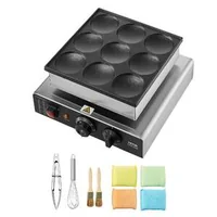 Професионална-машина-за-холандски-палачинки-850W-с-незалепващо-покритие