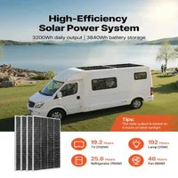 Пълен-соларен-комплект-800W-12V-с-300Ah-LiFePO₄-батерия-и-2000W-инвертор