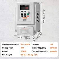 Променливочестотно-задвижване-VFD-2-2KW-10А-3HP-еднофазен-вход