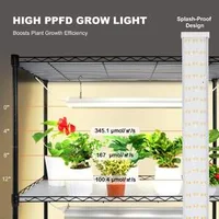 Стелаж-за-растения-с-LED-лампи-4-етажа-90W-180-см-височина