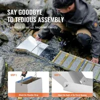 Комплект-за-злато-търсене-с-алуминиев-трап-sluice-box-127-cm-и-23-части