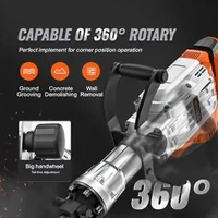 Професионален-Електрически-Къртач-Бетонокъртач-3500-W-с-2-длета