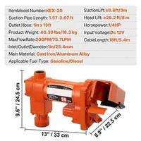 Електрическа-помпа-за-пренос-на-гориво-12V-DC-75-7-L-мин-1-4-HP-Взривозащитена