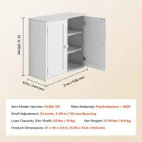 Стенен-шкаф-за-баня-3-нива-с-2-врати-и-регулируеми-рафтове