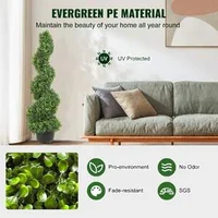 Изкуствени-топиари-Чемширови-дървета-1м-високи-2-броя-изкуствено-топиарно-растение-на-открито-целогодишно-зелено-изкуствено-растение-със-сменяеми-листа-за-декорация-на-закрито-и-на-открито