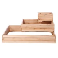 Повдигната-градинска-леха-113x113x51-см-дървена-кутия-за-сеялки-кутии-за-засаждане-на-открито-с-отворена-основа-за-отглеждане-на-цветя-зеленчуци-билки-в-задния-двор-градина-вътрешен-балкон