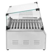 Професионална-електрическа-машина-за-хот-дог-с-11-ролки-2400W