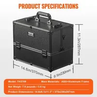 Професионален-куфар-за-грим-37-см-преносим-с-6-нива-на-тавите