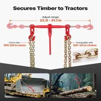 Обтегач-за-верига-с-тресчотка-9200-lbs-с-G80-вериги