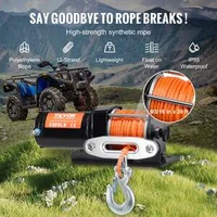 Електрическа-лебедка-ATV-UTV-1-5т-Синтетично-въже-Водоустойчиво-жично-управление