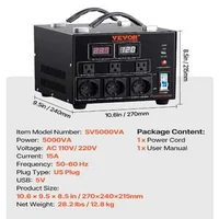 Трансформатор-конвертор-на-напрежение-5000W-с-US-EU-контакти-и-USB
