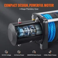 Електрическа-лебедка-с-найлоново-въже-12V-3-5-тона