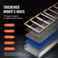 Комплект-за-злато-търсене-с-алуминиев-трап-sluice-box-127-cm-и-23-части
