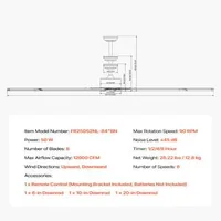 213-см-таванен-вентилатор-с-алуминиеви-перки-С-дистанционно-управление-и-реверсивен-мотор