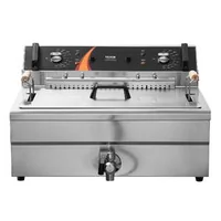 Професионален-електрически-фритюрник-Фритюрник-за-плот-3000W-29л