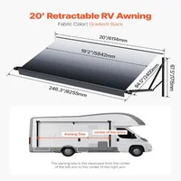 Електрически-тент-за-каравана-6-1х2-4-м-DC12V-PVC-платно-510-г-м2