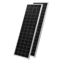 Соларна-система-200W-12V-2-бр-монокристални-панела-100W-LiFePO4-батерия-12-8V-50Ah-контролер-40A-инвертор-800W