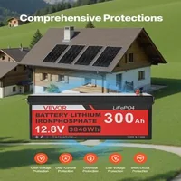 Соларна-система-800W-12V-4-бр-монокристални-панела-200W-LiFePO4-батерия-12-8V-300Ah-MPPT-контролер-60A-инвертор-2000W
