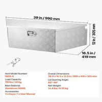 Кутия-за-теглич-на-ремарке-99x42x30-см-алуминий-сребриста-с-брава-и-ключове-органайзер-за-пикап-кемпер-и-SUV