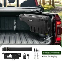 Странична-заключваща-се-кутия-за-багажник-на-пикап-25-л-за-Dodge-Ram-1500-2019-2021-дясна-страна-ABS-и-стомана-черна-мат