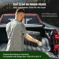 Странична-заключваща-се-кутия-за-багажник-на-пикап-25-л-за-Dodge-Ram-1500-2019-2021-дясна-страна-ABS-и-стомана-черна-мат