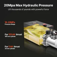 Хидравлична-помпа-9-5-л-единично-действие-DC-12V-22-MPa-с-метален-резервоар