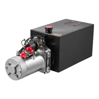 Хидравлична-помпа-9-5-л-единично-действие-DC-12V-22-MPa-с-метален-резервоар