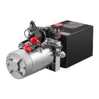 Хидравлична-помпа-4-л-резервоар-двойно-действие-DC-12V-220-bar-3-4-л-мин-черен-метален-резервоар-за-самосвално-ремарке