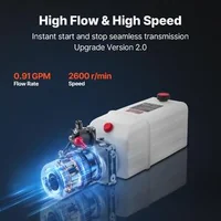 Хидравлична-помпена-станция-5-7-л-едностранно-действие-DC-12V-22-MPa-бял-корпус