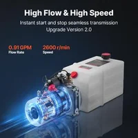 Хидравлична-помпена-станция-6-6-л-едностранно-действие-DC-12V-1-6-kW-22-MPa-3-4-л-мин