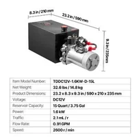Хидравлична-помпена-станция-14-2-л-едностранно-действие-DC-12V-1-6-kW-22-MPa-3-4-л-мин