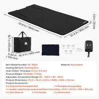 Инфрачервено-сауна-одеяло-180-x-90-см-650W-с-отвори-за-ръце-контрол-на-температурата-и-таймер-PU-кожа