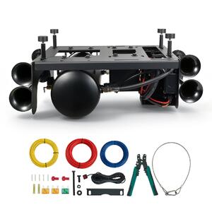 Въздушна-клаксон-система-с-4-тръби-150-dB-компресор-250W-12V-и-резервоар-10-L-до-10-3-бар-с-манометър