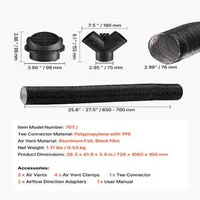 Комплект-въздуховоди-и-дюзи-75-mm-за-дизелов-отоплител-Y-конектор-2-маркуча-2-адаптера-4-скоби-2KW-5KW-8KW