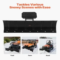 Гребло-за-сняг-за-ATV-UTV-122-cm-фиксирана-ширина-стомана-3-варианта-на-монтаж-регулируема-височина-и-ъгъл