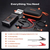 Стартерно-устройство-с-вграден-компресор-1600A-пиков-ток-8000-mAh-помпа-10-3-bar-с-автоматично-спиране-и-LED-фенер