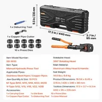 Хидравлична-преса-за-тръби-с-10-челюсти-M12-M28-и-V12-V28-въртяща-се-глава-360-алуминиева-сплав-с-куфар