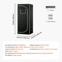 Отглеждаща-палатка-за-растения-60-x-60-x-180-см-600D-оксфорд-100-рефлектираща-милар-подплата-прозорец-и-подова-тава