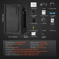 Комплект-за-отглеждане-на-растения-80x80x180-см-палатка-с-LED-лампа-150-W-пълен-спектър-и-вентилация-198-м³-ч-600D-милар
