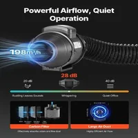 Комплект-за-отглеждане-на-растения-80x80x180-см-палатка-с-LED-лампа-150-W-пълен-спектър-и-вентилация-198-м³-ч-600D-милар
