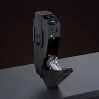 Биометричен-сейф-за-късо-оръжие-с-LCD-дисплей-за-температура-и-влажност-4-начина-за-достъп-за-1-оръжие-с-пълнител-черен