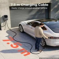 Зарядна-станция-за-електромобил-22kW-трифазна-Type-2-кабел-7-5-м-с-приложение-и-LED-индикатор